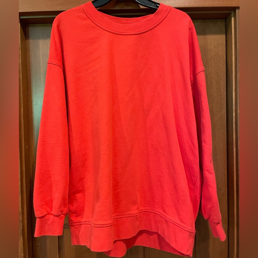Lululemon perfectly oversized crew sweatshirt size 10